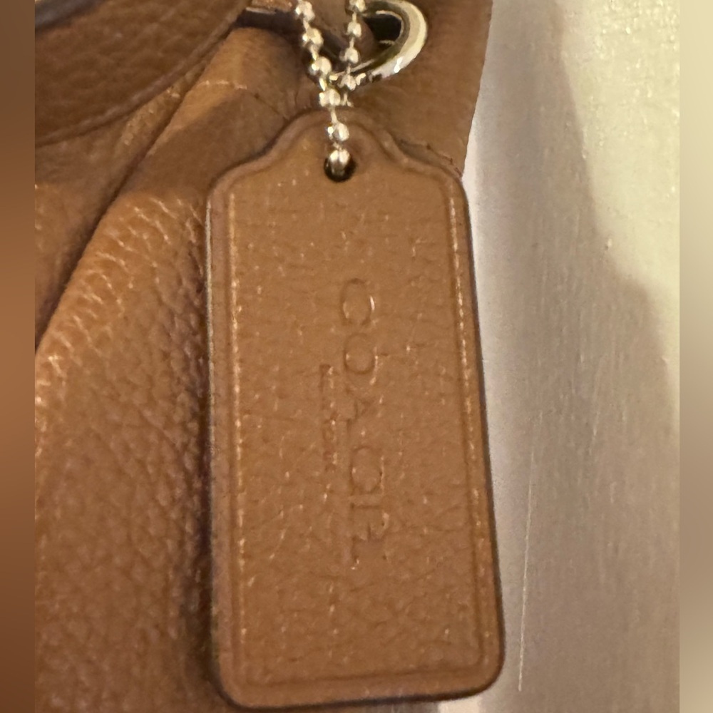 COACH Mini Turnlock Rucksack Tan - Picture 4 of 8